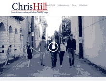 Tablet Screenshot of chrishill.us